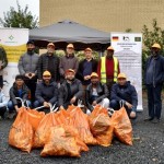 Bezirksbürgermeister Dr Leonhardt nahm an der Müllsammelaktion in Duisdorf teil